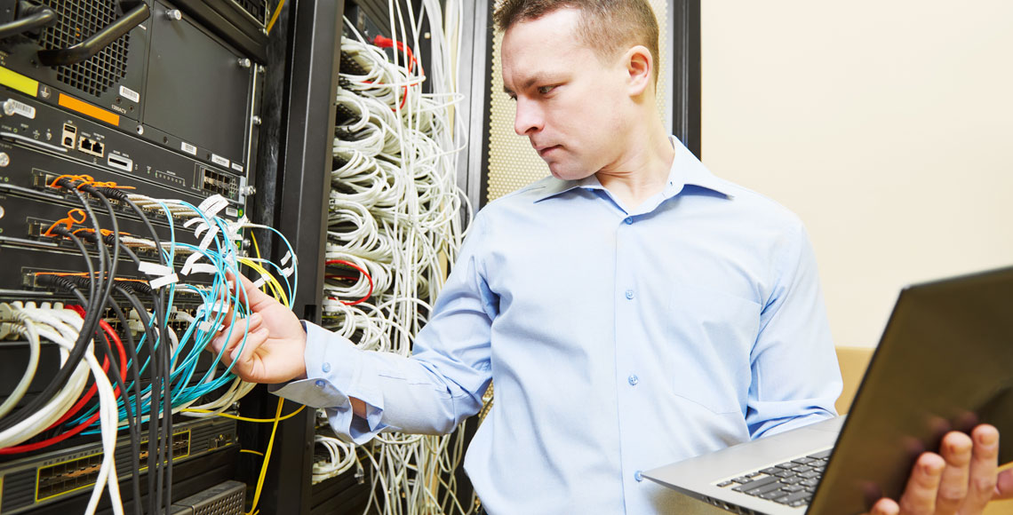 network engineer admin at data center